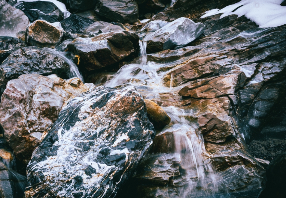 acqua rocce